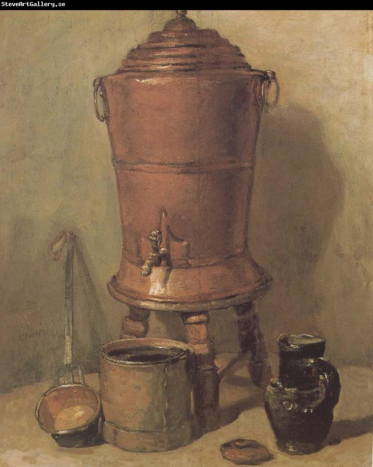 Jean Baptiste Simeon Chardin Copper water tank